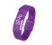 LED Sport Watch Water Resistant Fashionable Digital Bracelet - Purple 1 in UAE