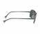 Police SPL147 627P Rectangular Gun Metal Frame & Polarized Green Lens Mirrored Sunglasses for Men 2 in UAE