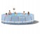 Intex ZX-26734 457 x 107CM Round Frame Pool 1 in OMAN