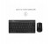 Rapoo 8000 MINI Combo Wireless Optical Mouse & Keyboard - Arabic, Black 12756 5 in OMAN