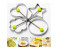 Taqdeer SW-389-LP Stainless Steel Fried Egg Mold Set - Silver 1 in UAE
