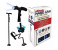 Ultimate Magic Cane Adjustable Folding & Extendable Walking Stick with LED Lights - Black 4 in KSA
