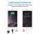 Promate LinkMate-LTF2 Heavy Duty Mesh Armored Data & Charge Cable with Lightning Connector - Black 3 in UAE