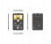 Promate Simate-2 Multifunction 8-in-1 Micro & Nano SIM Card Holder with 4 Sim Adapters, Black 3 in OMAN