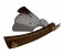 Tips & Toes TT-696 Professional Straight Razor for Classic Shaving, Pure Natural Wood Handmade Handle 3 in UAE