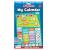 Fiesta Crafts T-2399 Small My Calendar Magnetic Chart Blue 1 in UAE