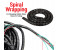 Offal KS12B 10m Spiral Wrapping Cable - Black 3 in UAE