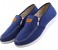Mens Denim Canvas Shoes EU40 OK30211 Blue 1 in UAE