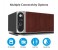 Promate Auraboom Wireless Multi-Function Speaker with Integrated Qi Charging Station - Sepia 6 in OMAN