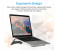 Promate DESKMATE-3 Universal Anodized Aluminum Laptop Stand - Silver 2 in UAE