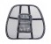 Car Seat Back Massage Lumbar Support Cushion Pad, Black 3 in UAE