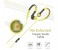 Promate Natty Universal Sporty Over the Ear Gear Buds Headphone with Noise Cancelling, Yellow 4 in UAE