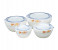 Royalford RF2304-SB3 Opal Ware Stackable Bowl - 4 Pieces, White 1 in UAE