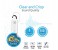 Promate Mondo Ultra Slim Wireless Mono Bluetooth Headset, White 3 in UAE