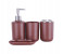 DND DD14177 4 Pieces Bathroom Set Brown 1 in UAE