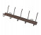 Delcasa DC1251 5 Hooks - Brown 1 in UAE
