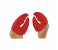 Silicone Pot Pinchers PTP72 Red 3 in OMAN
