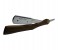 Tips & Toes TT-697 Professional Straight Razor for Classic Shaving, Pure Natural Wood Handmade Handle 2 in UAE