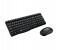 Rapoo X1800S Combo Wireless Optical Mouse & Keyboard - Arabic, Black 2 in UAE