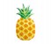 Intex ZX-58761 Inflatable Pineapple Floating Mattress 1 in UAE
