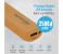 Promate Aid Bar-2 2500 mAh Ultra Compact Universal Power Bank, Gold 2 in UAE