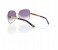 Chopard SCHB25S 0E66 Square Shiny Rose Gold Frame & Grey Gradient Mirrored Sunglasses for Women 2 in OMAN