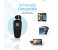 Promate Retrax-2 Bluetooth Headset Stereo Retractable Earphone with Clip-On Multi-Point Wireless Headset, Black 6 in UAE