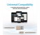 Promate LinkMate-U2M Heavy Duty Mesh Armored Micro-USB Sync & Charge Cable - Gold 6 in UAE