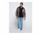 Lynk LY10068 Printed Stylish Youth Bomber Jacket For Men L - Gold 3 in UAE