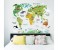 Animal World map Wall sticker WRM010 Assorted 2 in OMAN