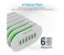 Promate MyCharge-6.UK Ultra Fast 7A 6-Port USB Charging Station with Multi-Device Stand Dock Desktop Organizer, White 5 in OMAN