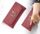 Womens Fashion Leather Wallet BH4521 - Maroon 1 in UAE