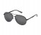 Police SPL344 531X Aviator Matt Black Frame & Grey With Silver Mirror Effect Mirrored Sunglasses for Men 1 in OMAN
