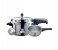 Sanford SF3271PCCIB 3 Litre Stainless Steel Pressure Cooker & Pan with Induction Base - Silver 1 in UAE