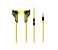 Promate Swank Ergonomic Comfort Fit Stereo Headset with Noise Isolation, Yellow 1 in UAE