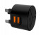 Vidvie PLB-105 2.4A 3 Pin Adapter with Micro Cable for Smartphone - Black 2 in UAE