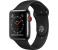 Apple Watch MQM02 Series 3 - 42mm Stainless Steel Case with GPS+Cellular Sport Band, Black 2 in UAE