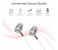 Promate Meta Universal In Ear Noise Isolation Stereo Earphone - White 3 in UAE