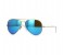 Ray-Ban 0RB3025 112/4L-62 Aviator Gold Frame & Blue Gradient Flash Mirrored Sunglasses for Unisex 2 in UAE