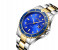 CONTENA Men Luxury Stainless Steel Wrist Watch - Blue Dial 2 in UAE