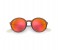 Ray-Ban RB4222-61676Q-50 Round Red & Gunmetal Frame and Red Mirrored Sunglasses for Women 2 in UAE