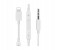 MH021 Lightning to 3.5 mm AUX Audio Wire Control Adapter Cable - 1 Meter, White 3 in KSA