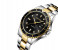 CONTENA Men Luxury Stainless Steel Wrist Watch - Black Dial 2 in UAE