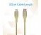 Promate UniLink-LTC USB Type-C OTG Cable with Lightning Connector - Gold 7 in OMAN