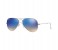 Ray-Ban RB3025-019/8B 58 Pilot Silver Frame & Blue Gradient Flash Mirrored Sunglasses for Women 1 in UAE