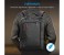 Promate Quest-BP 15.6 inch Travel Laptop BackPack with Multiple Pockets, Black 3 in UAE