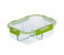 Royalford RF9218 4 Compartment Food Container - 1520 ml, Clear & Green 1 in UAE