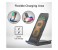 Promate AuraDock-4 Universal 10W Ultra Fast Multi Angle Wireless Charging Stand, Black 5 in UAE