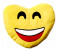 Laughing Emoji pillow - Yellow 1 in KSA