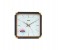 Geepas GWC3384 Wall Clock Glass Print Black and Gold 1 in UAE
